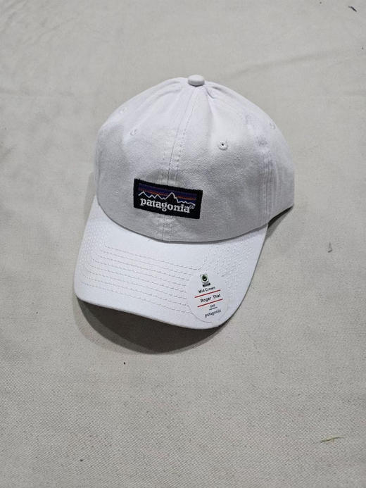原单正品 patagonia  2025新品重水洗棒球帽，鸭舌帽纯棉做旧软顶遮阳帽户外休闲太阳帽，男女同款！！头围大小可调。
五个色 商品图3