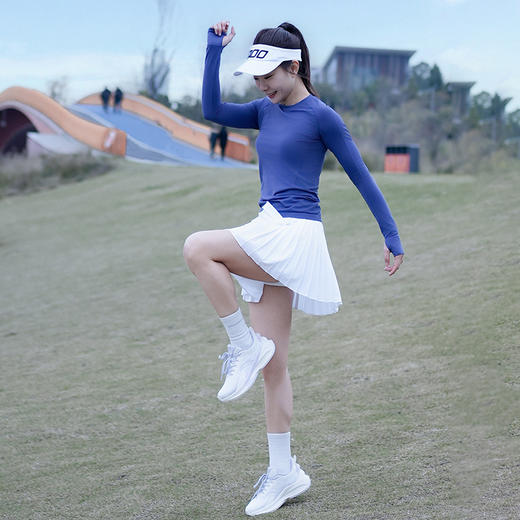 Leorrey/乐拉【全能T长袖】轻盈一体织高弹透气轻薄春秋长袖 商品图4