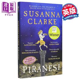 预售 【中商原版】苏珊娜 克拉克 皮拉内西 Piranesi 英文原版 Susanna Clarke 女性小说奖得主 