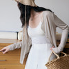 【莱赛尔天丝醋酸 】2025春夏新款绵羊毛薄款纽扣长袖上衣开衫 防晒衣 空调房外套 商品缩略图6