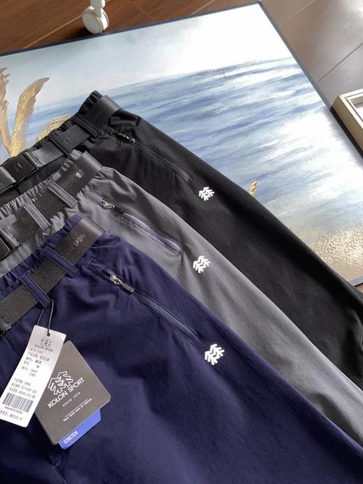 点此购买 可隆夏季男款户外速干直筒腰带裤 LL 313784 商品图9