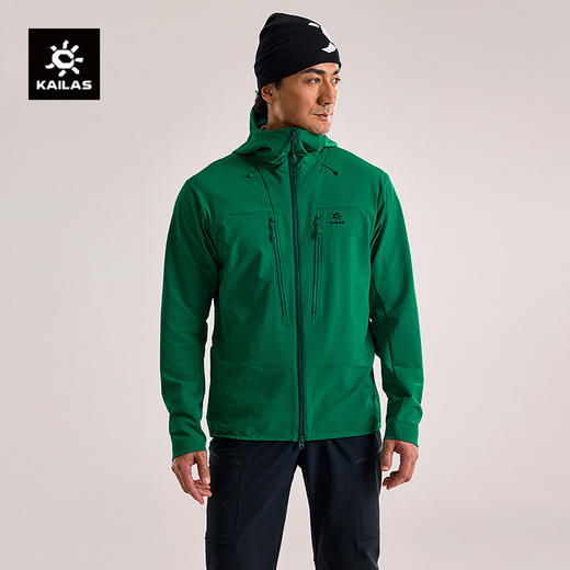 KAILAS凯乐石 户外运动 男款M8-PRO连帽软壳外套 KG2439101 商品图0