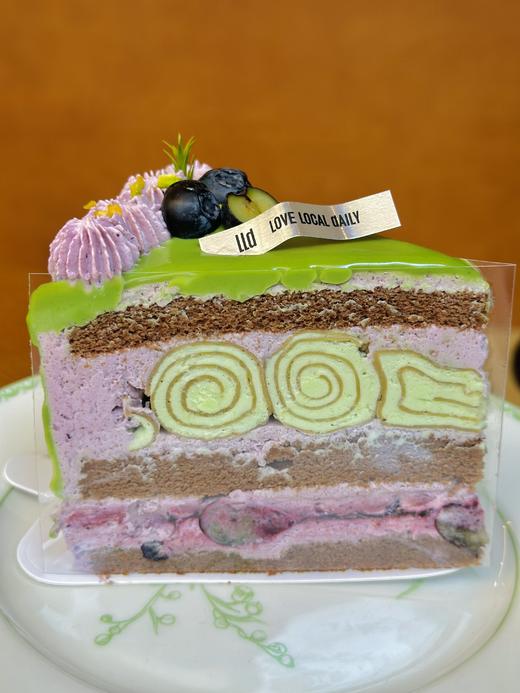 蓝莓开心果可丽卷·切块蛋糕 商品图1