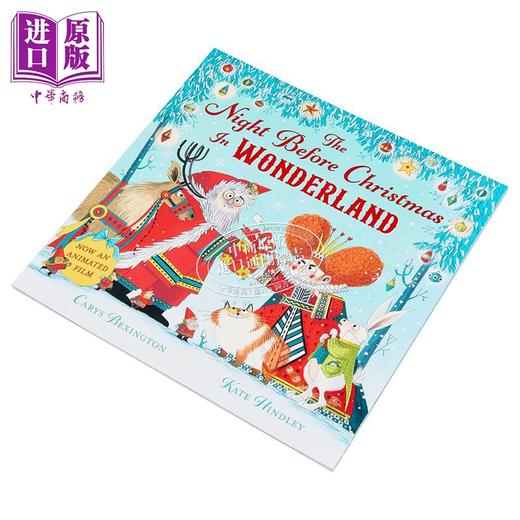 【中商原版】爱丽斯的圣诞前夜 Kate Hindley The Night Before Christmas in Wonderland 英文原版 儿童绘本故事书 进口童书 商品图1