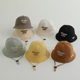 【新款婴儿帽子，超萌遮阳防晒】婴儿帽子春秋季薄款 新生儿男女宝宝渔夫帽 可爱超萌遮阳防晒夏天-QQ