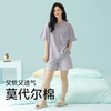 【专柜大牌同款】【超柔软莫代尔】春夏季A类短袖睡衣 清凉抑菌防螨轻运动薄款家居服 商品缩略图2
