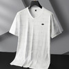 【冰丝】【DPF】大依优型大码V领短袖T恤加肥加大码时尚冰丝速干半袖上衣男士夏季新款 商品缩略图1