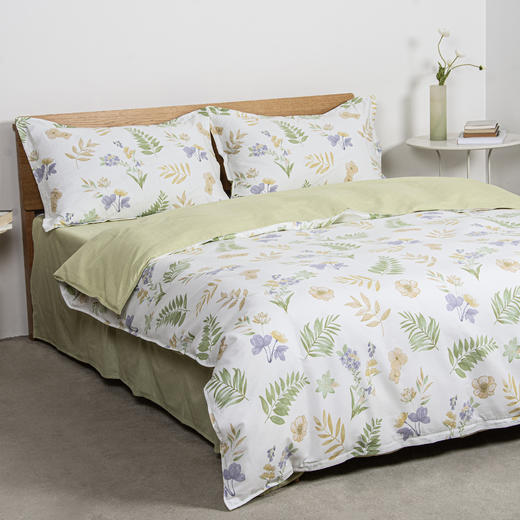 全棉印花四件套纯棉小清新AB版设计床上用品 商品图2