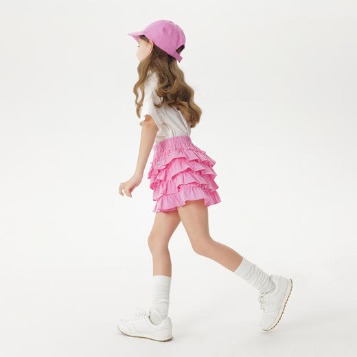 马克珍妮女童芭蕾风蓬蓬蛋糕裙裤 儿童裤子2025年夏装新款550877 商品图3