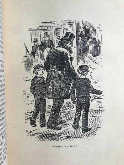 1911年 萨克雷《委婉集》 数十幅插图 真皮精装16开 商品图5