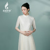 吉祥衣家新中式国风春夏新款高端气质显瘦修身女装双飞翼连衣裙 商品缩略图3