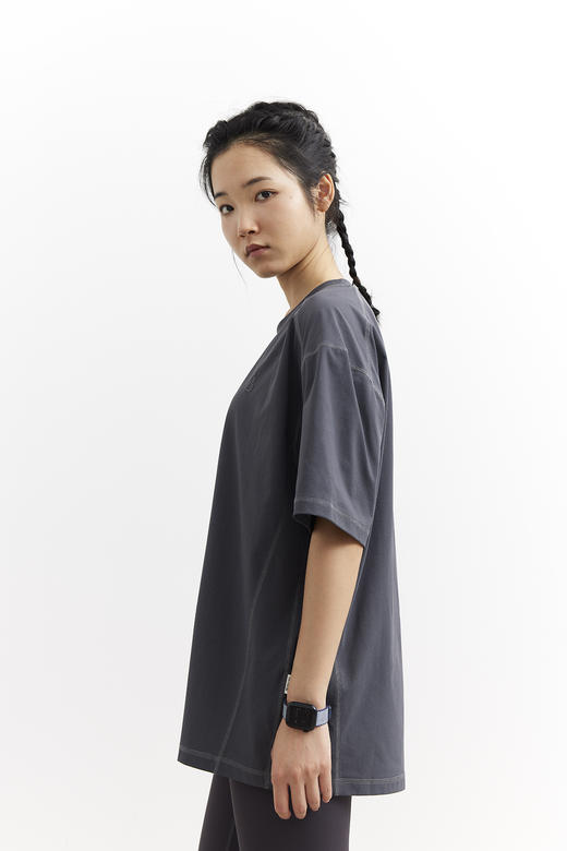 吃茶去chichaqu25速干明线索罗娜吸湿排汗棉感防晒轻量短袖T运动 商品图5