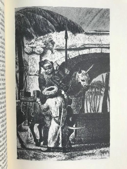 司各特《魔符》 配插图 精装16开带书匣 商品图9