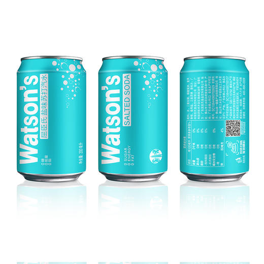 屈臣氏苏打汽水盐味苏打200ML*20*1(迷你罐 电商装) 商品图7