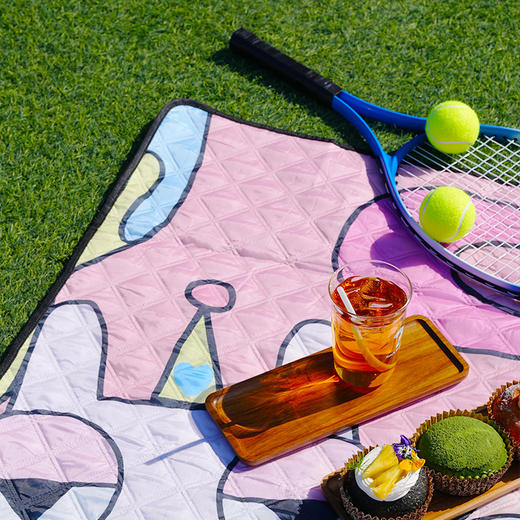 趁早rarakiera便携野餐垫可爱卡通加厚户外帐篷地垫草坪垫防潮垫 商品图2