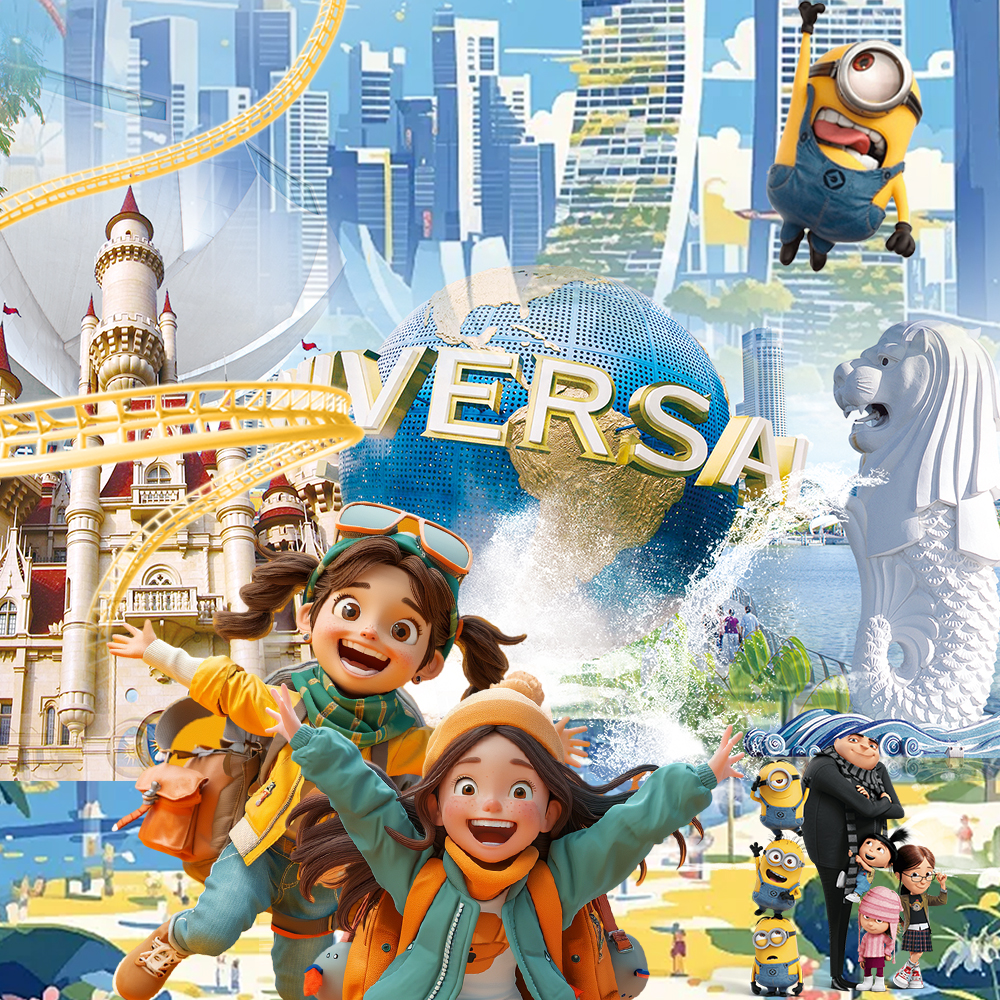 暑期亲子 | 新加坡+印尼民丹岛亲子营6天5晚