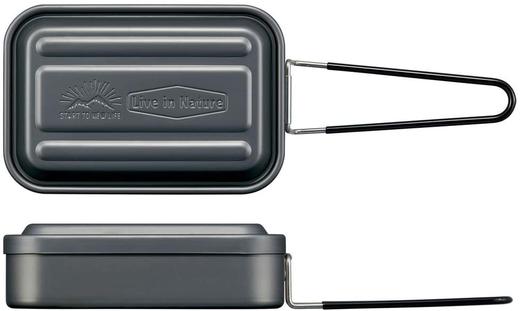 日本进口Skater铝制饭盒黑色 商品图4