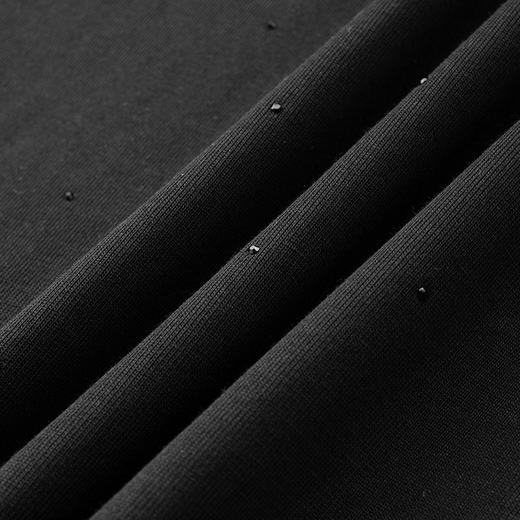 【DPF】大依优型大码烫钻短袖T恤加肥加大潮流棉质胖子宽松休闲半袖男士上衣 商品图3