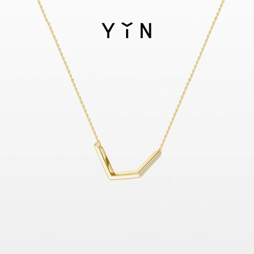 「异」彭罗斯三角系列 立体珐琅长项链 商品图0