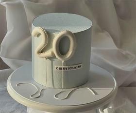 【优品系列】--【数字气球】送男士、女士生日蛋糕