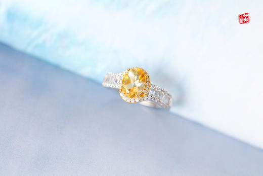 【馨宁】黄水晶戒指 商品图1