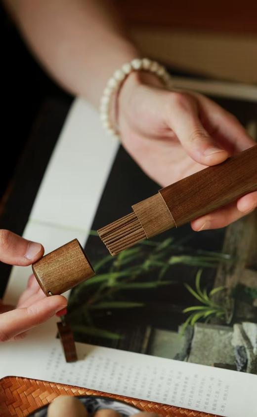 金丝楠 | 祥云·便携香筒 商品图5