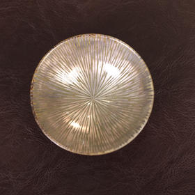 吴继旺如钰描银盏茶末斗笠盏