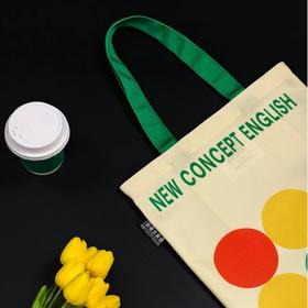 新概念英语波点系列帆布包