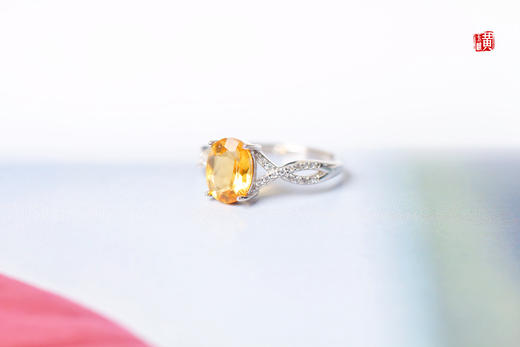 【兮若】黄水晶戒指 商品图6