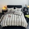 自然醒A类40支全棉提花四件套纯棉100简川星辰男孩被套宿舍床单三件套床品床笠JY 商品缩略图1