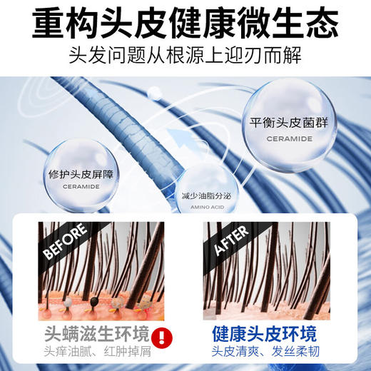 绿色溪谷海盐净油去屑洗发乳480ml 商品图2