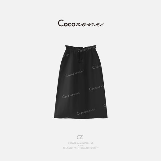 COCO ZONE 刘一一 25新款美式休闲设计感松紧腰半身裙CD2A0350 商品图0