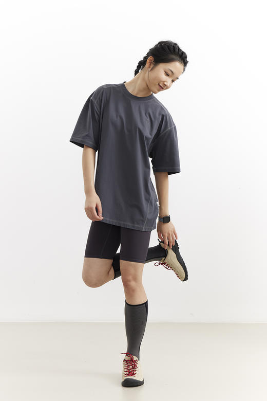 吃茶去chichaqu25速干明线索罗娜吸湿排汗棉感防晒轻量短袖T运动 商品图7