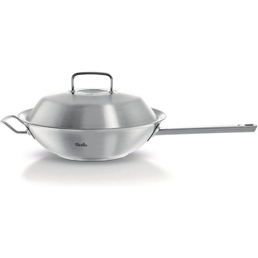 德国进口菲仕乐（Fissler）雅阁系列炒锅30cm+不锈钢锅盖 商品图3