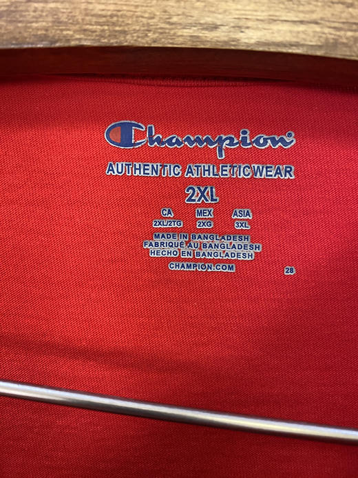 Champion 冠军 绣花 LOGO 短袖T恤 _SST(2XL) 商品图2