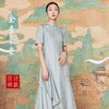 吉祥衣家中国风新中式复古女装2025新款春夏款女装余音袅袅连衣裙 商品缩略图0