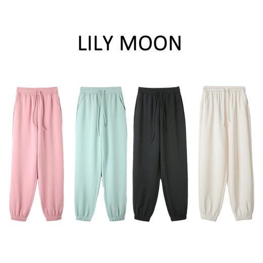 43.6%天丝莱赛尔10.5%的醋酸LILYMOON【醋酸束脚空调裤】透气柔软舒适卫裤 商品图0