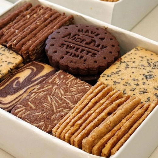 高端下午茶零食❗️ZEST MAKE&Echire黄油四季曲奇/春日抹茶礼盒 法国🇫🇷艾许草饲黄油制作 配料表干净 京东基地直邮 商品图1