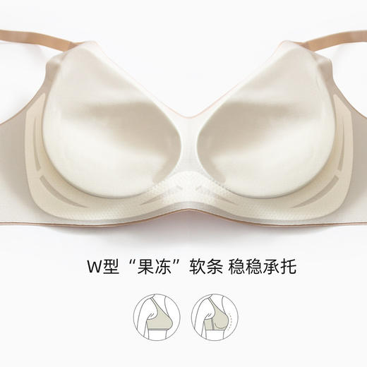 【团购一新品桑蚕丝内衣】可机洗不跑杯 桑蚕丝 无钢圈收副乳 内衣 Bra 4色可选 商品图5