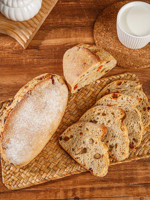 （每周周五现做现发，周四14点截单）蓝莓枸杞欧包、蓝莓无花果欧包，有机原料全手工制作 商品图1