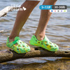 【30-38码】小蓝羊25夏季亲子鞋透气沙滩鞋涉水洞洞鞋迷彩凉鞋-小船长迷彩洞洞鞋，海边踩水必备 商品缩略图7