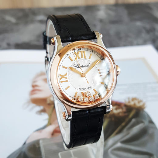 【95新】CHOPARD 萧邦HAPPY DIAMONDS系列278573-6001自动机械机芯30MM（女款）260225NJS02 商品图3
