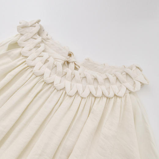 【夏日度假风】文艺浪漫扭结挂脖连衣裙女春夏无袖长裙V0050625 商品图5