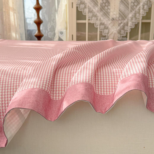 自然醒宽边纯棉老粗布床单单件简约纯棉被单宿舍单人枕套三件套夏季新款JY 商品图10