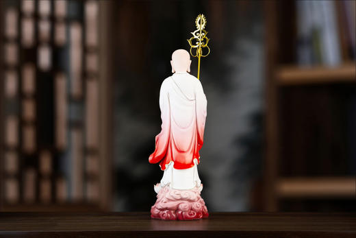 19寸站立地藏菩萨陶瓷摆件 商品图4