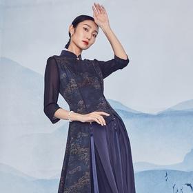 吉祥衣家中国风新中式复古女装2025新款春款渺若云烟上衣