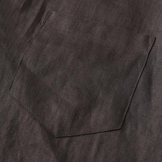 ROMI STUDIO“惬意自然”100%亚麻轻薄翻领宽松长袖衬衫 RWCSSG1610 商品图2