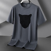 【丝光棉】【DPF】大依优型大码激光雕刻短袖T恤加肥大码丝光棉上衣夏季新款半袖男士胖子 商品缩略图2