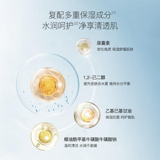 【妆】铂鱼DNA钠舒缓修护洁面慕斯深层控油清洁毛孔洗面奶男女 商品图1