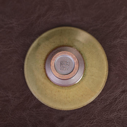 吴继旺如钰描银盏茶末斗笠盏 商品图2